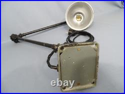 Very High Quality Art Deco FABRILUX Workshop Lamp Joint Arm DISCO Bauhaus Era