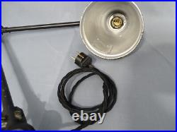 Very High Quality Art Deco FABRILUX Workshop Lamp Joint Arm DISCO Bauhaus Era