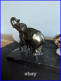 Very Pretty Lamp Art Deco To Decoration A Elephant