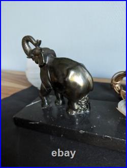Very Pretty Lamp Art Deco To Decoration A Elephant