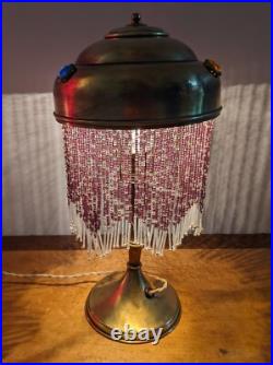 Very Rare 1900 Art Nouveau Electric Art Deco Lamp. One of the very first l