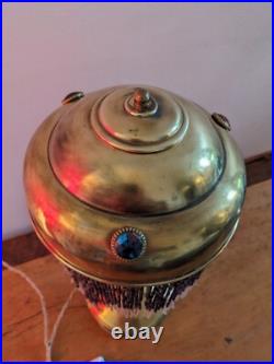 Very Rare 1900 Art Nouveau Electric Art Deco Lamp. One of the very first l