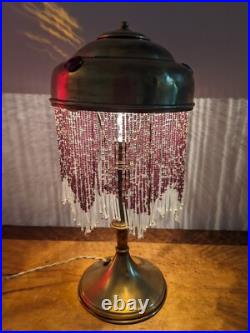 Very Rare 1900 Art Nouveau Electric Art Deco Lamp. One of the very first l