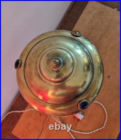 Very Rare 1900 Art Nouveau Electric Art Deco Lamp. One of the very first l