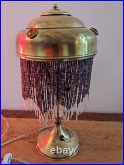 Very Rare 1900 Art Nouveau Electric Art Deco Lamp. One of the very first l