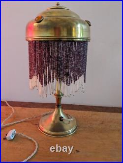 Very Rare 1900 Art Nouveau Electric Art Deco Lamp. One of the very first l