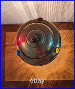 Very Rare 1900 Art Nouveau Electric Art Deco Lamp. One of the very first l