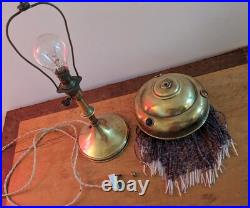 Very Rare 1900 Art Nouveau Electric Art Deco Lamp. One of the very first l