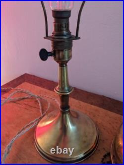 Very Rare 1900 Art Nouveau Electric Art Deco Lamp. One of the very first l