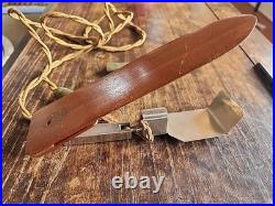 Very Rare Chrome Art Deco Book Reading Light by LEMAIRE Luxe PARIS