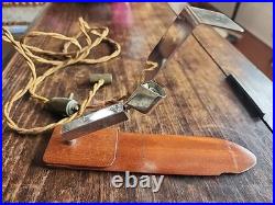 Very Rare Chrome Art Deco Book Reading Light by LEMAIRE Luxe PARIS