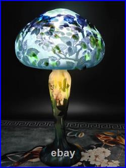 Very beautiful. Emile Galle lamp