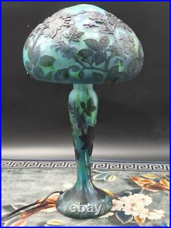 Very beautiful. Emile Galle lamp