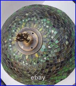 Very early 1906 Signed Chicago mosaic lamp #18