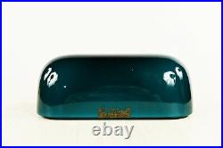 Vintage 1900s Emeralite 8734 Green Glass Bankers Antique Brass Desktop Lamp