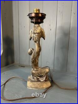 Vintage 1920's Art Deco Hollywood Regency Style Table Lamp