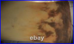 Vintage 1920s French Art Deco Art Nouveau MULLER Glass Lamp Shades Pair