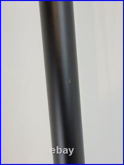 Vintage 1990s Halogen 300 Watt Black Torchiere Floor Lamp + TESTED WORKS