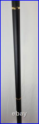 Vintage 1990s Halogen 300 Watt Black Torchiere Floor Lamp + TESTED WORKS