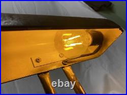 Vintage 60's Art Deco desk lamp light Bankers Piano Night Table Study PATINA