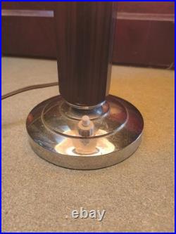 Vintage ART DECO Liner / Mushroom Lamp