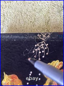 Vintage Antique Art Deco Lucite Aquarium Fish Lamp