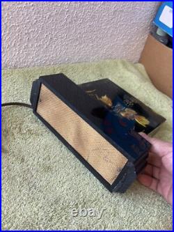 Vintage Antique Art Deco Lucite Aquarium Fish Lamp