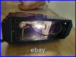Vintage Antique Art Deco Lucite Aquarium Fish Lamp in great condition