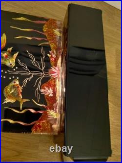 Vintage Antique Art Deco Lucite Aquarium Fish Lamp in great condition