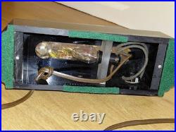 Vintage Antique Art Deco Lucite Aquarium Fish Lamp in great condition