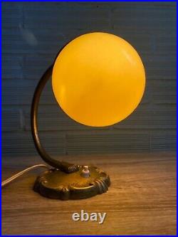 Vintage Antique Art Deco Table Lamp Mid Century Design Bedside Night Light