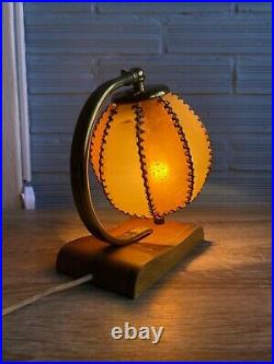 Vintage Antique Art Deco Table Lamp Mid Century Design Bedside Night Light
