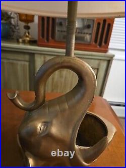 Vintage Antique Frankart Art Deco Elephant Head Boudoir / Table Lamps. 1920/30s