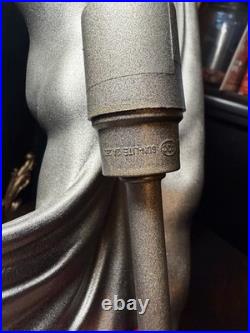 Vintage Apollo Art Deco Style Dancing Lady Figural Lamp