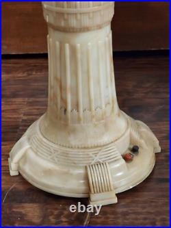 Vintage Art Deco 25 Empire State Building Skyscraper Celluloid Flourescent Lamp
