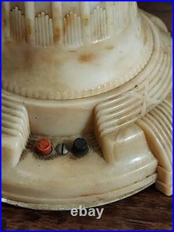 Vintage Art Deco 25 Empire State Building Skyscraper Celluloid Flourescent Lamp