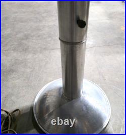 Vintage Art Deco Aluminum Spun Table Lamp