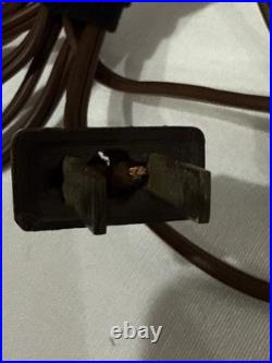 Vintage Art Deco Boudoir Lamps & Over The Bed 1930s Pink Depression Glass works