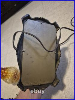 Vintage Art Deco Boudoir Table lamp Woman Dancer Winged Victory