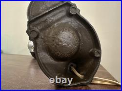 Vintage Art Deco Cast iron Desk Lamp Gooseneck