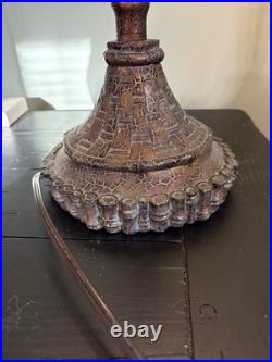 Vintage Art Deco Cockatoo Lamp, likely from the mid-20th century