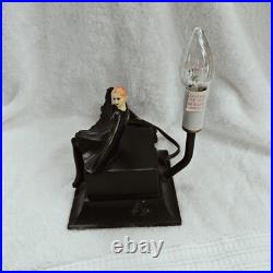 Vintage Art Deco Dancing Girl Lamp