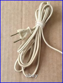 Vintage Art Deco Double Gooseneck Table Desk Wall Lamp Fiberglass Shades MCM