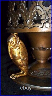 Vintage Art Deco Extremely Rare Egyptian Revival Germany Perfume Lamp C. 1920