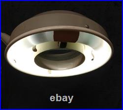 Vintage Art Deco FLEXO Art Specialty Co Magnifying Desk Drafting Table Lamp Gray