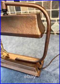 Vintage Art Deco Football Player Desk Table Accent Lamp Light Antique 1900s Vtg