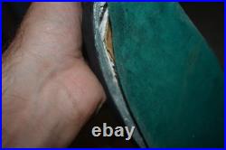 Vintage Art Deco Gondolas Spatter Glass Starburst Globe Table Lamp Working (s)