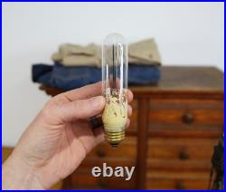 Vintage Art Deco Lamp Aerolux Filament Light bulb Scottie Dog Antique Orange