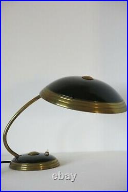 Vintage Art Deco Mid Century Bauhaus Table Lamp By Helo Leuchten