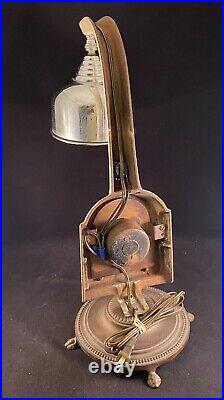 Vintage Art Deco Minute Minder Desk Lamp